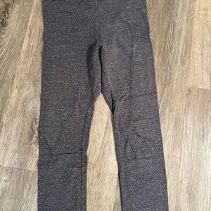 Nicole Miller crop leggings size small Heather grey